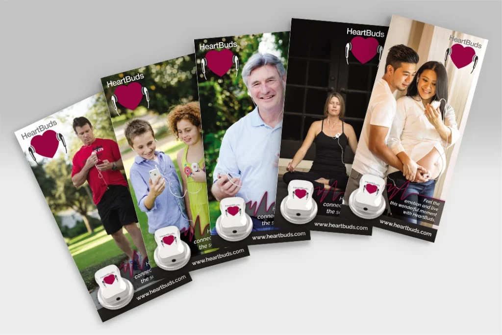 Trípticos para HeartBuds 3