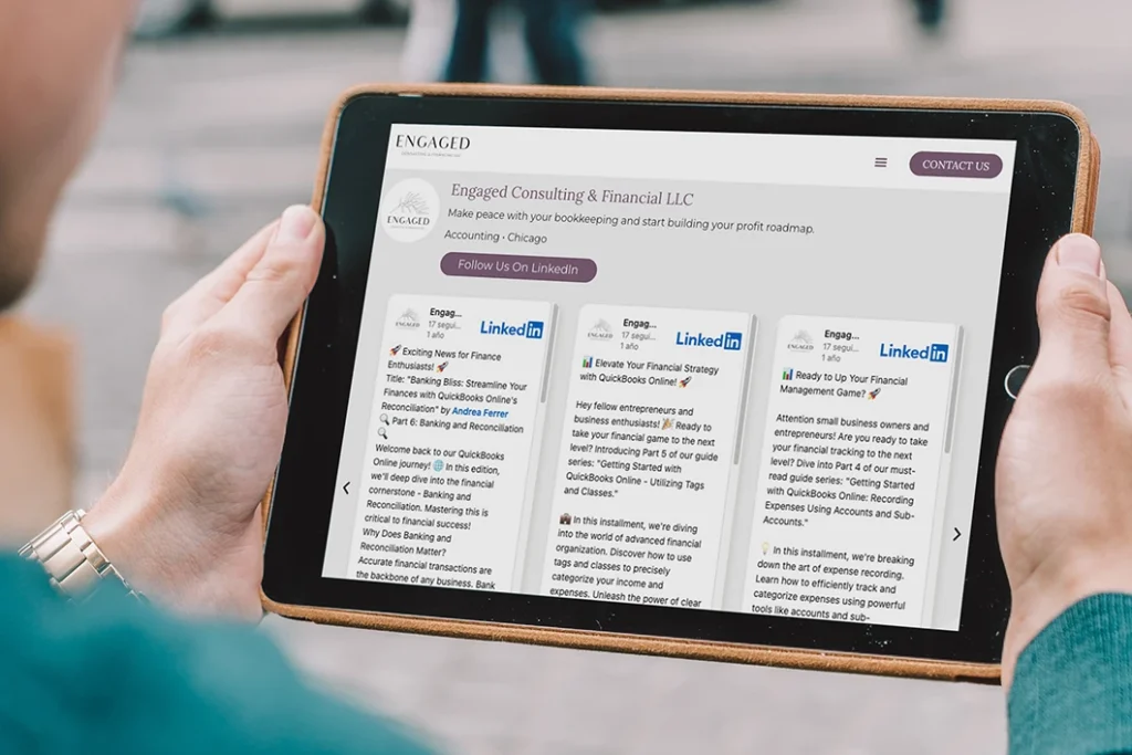Sitio web de Engaged Tablet Sitio web de Engaged Tablet