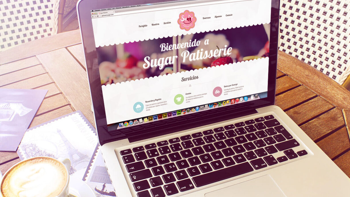 Web de Sugar Patisserie