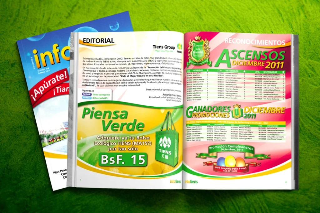 Revista mensual de Tiens 1 Revista mensual de Tiens 1