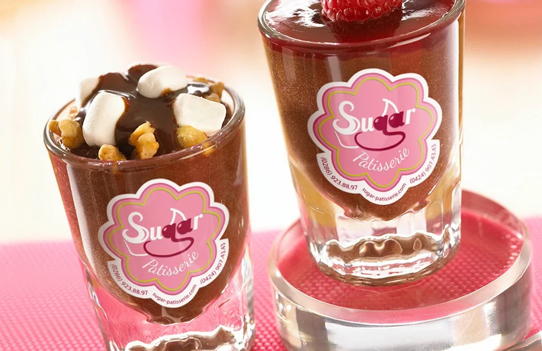 Identidad Gráfica de Sugar Patisserie - Sticker