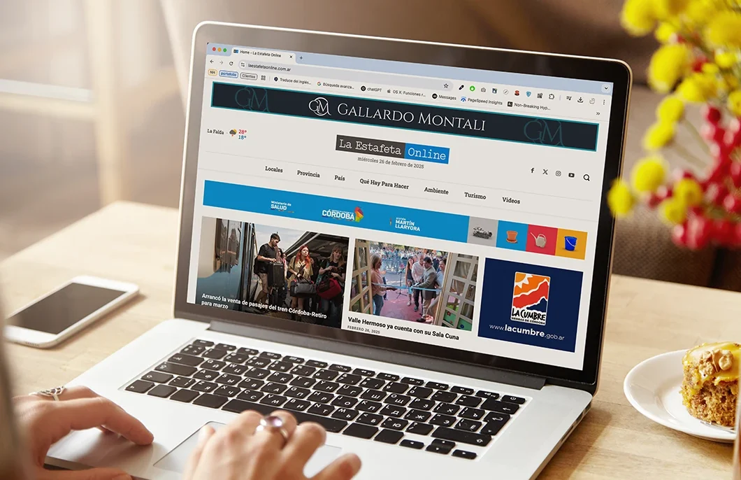 Sitio web de la Estafeta Online - mobile