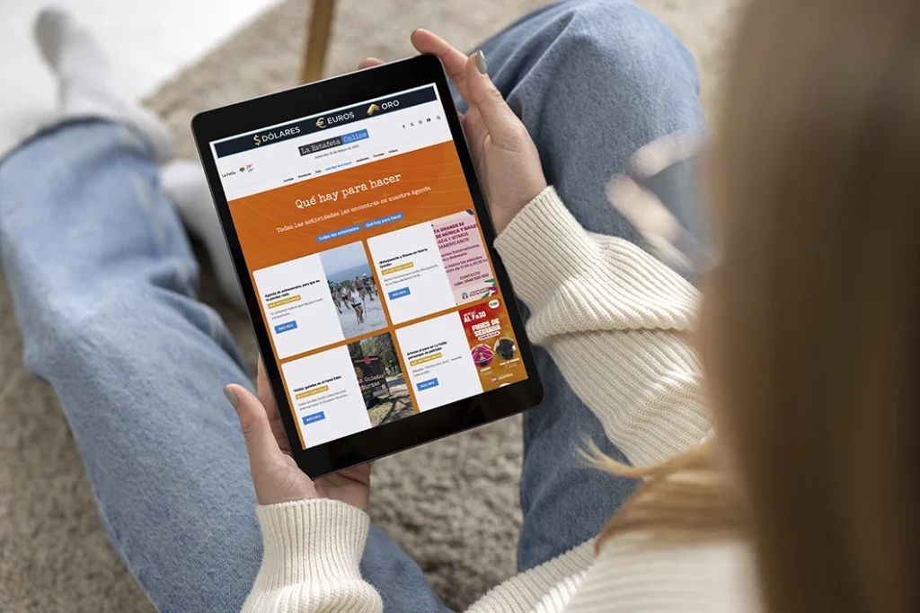 Sitio web de la Estafeta Online - Tablet Sitio web de la Estafeta Online - Tablet