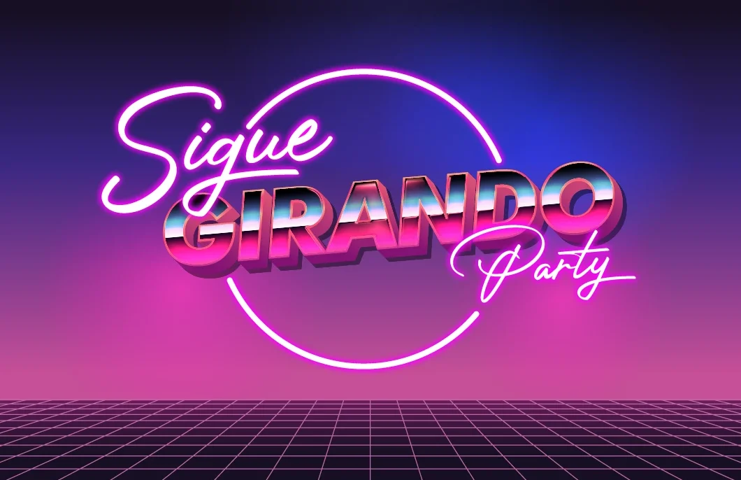 Branding de Sigue Girando Party