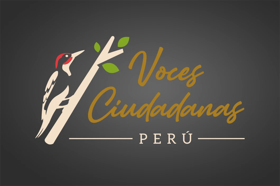 Logo de Voces Ciudadanas Perú - Diapo